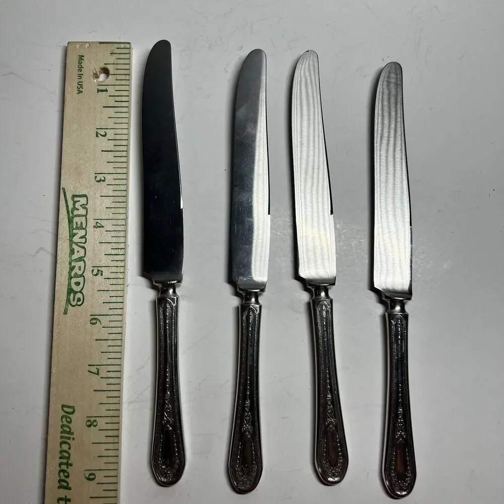 Lot of 4 Vintage Oneida Community HAMPTON COURT 9 1/8